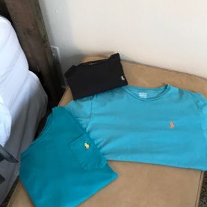 NWOT- 3 polo short sleeve shirts